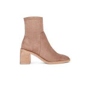 Dolce Vita 'Indiga' Tan Faux Suede Bootie Size 6